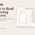 How to read a sewing pattern, beginner guide to sizes, symbols and markings